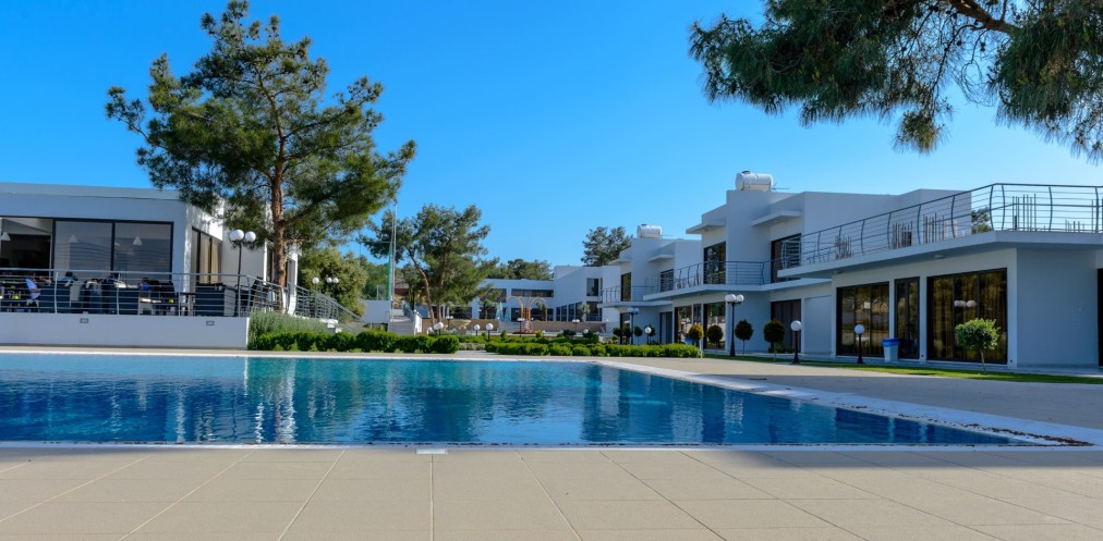 Outdoor pool at the Hotel