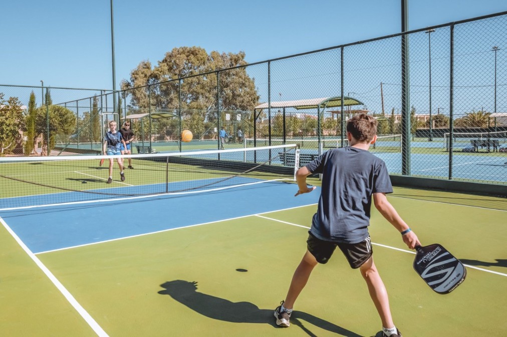 Pickleball court