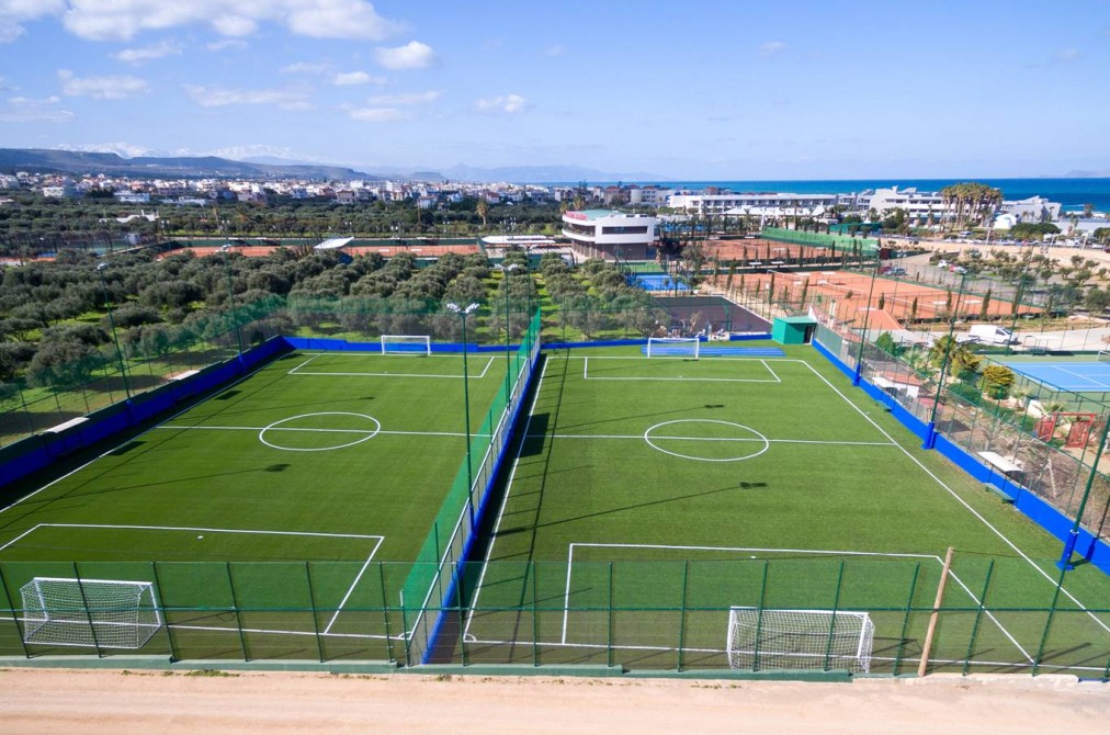 Floodlit 8x8 football pitches