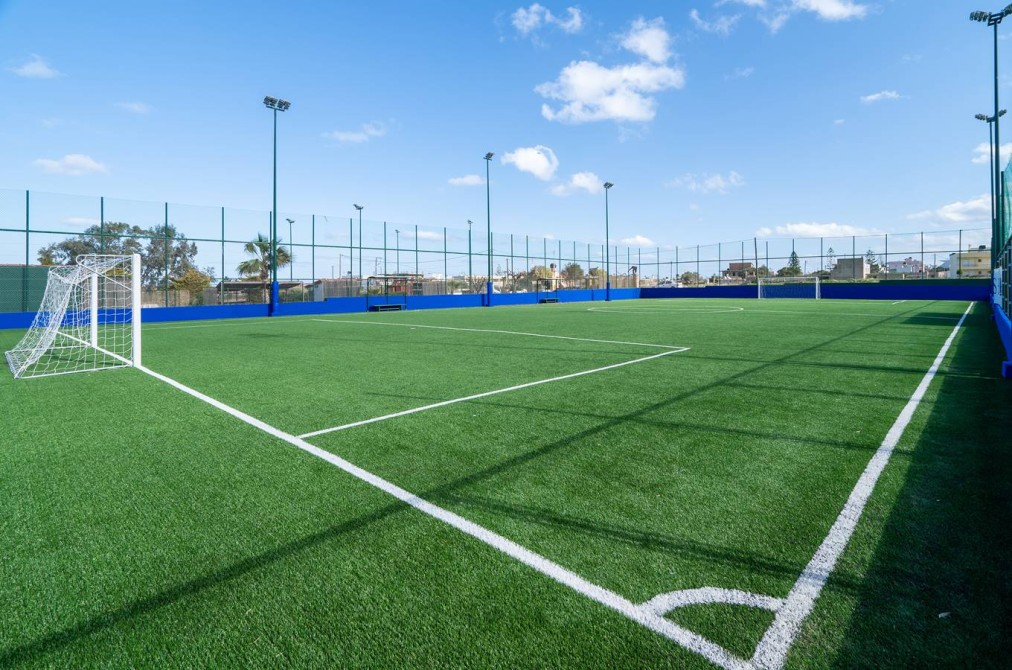 Football pitch — artificial grass