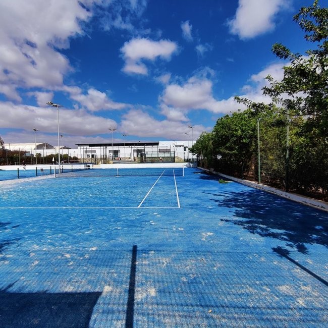 Outdoor tennis courts