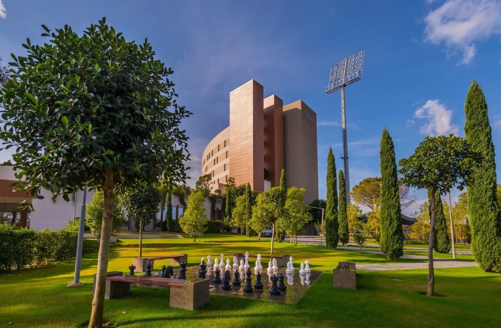 Sports complex overview