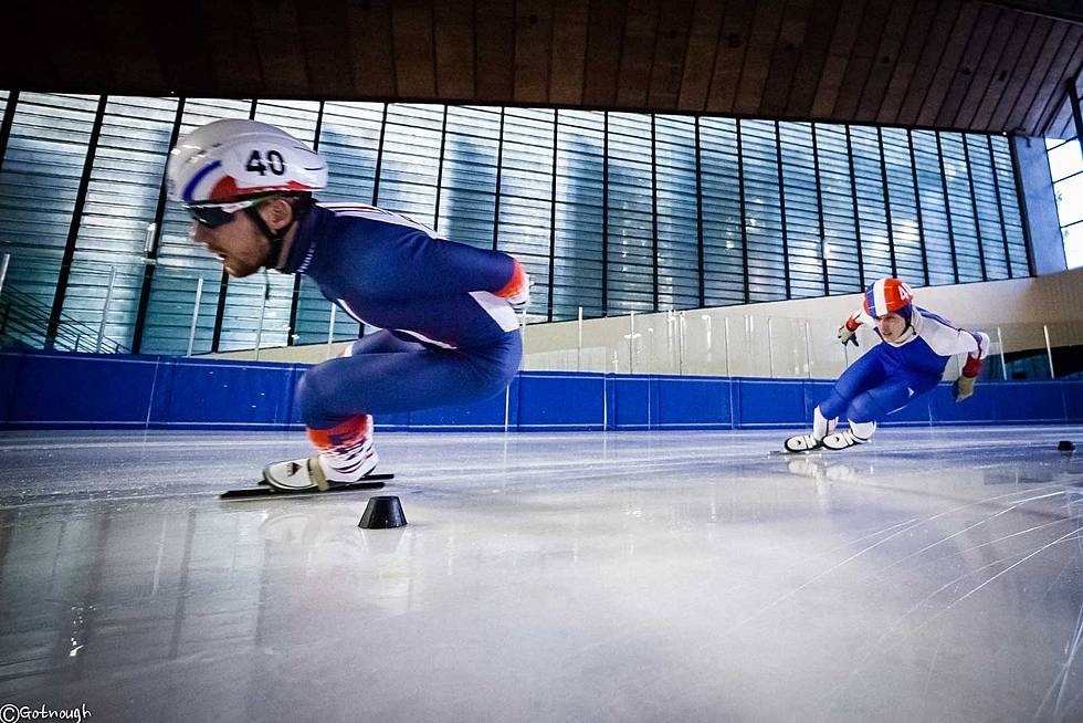 Indoor speed skating rink