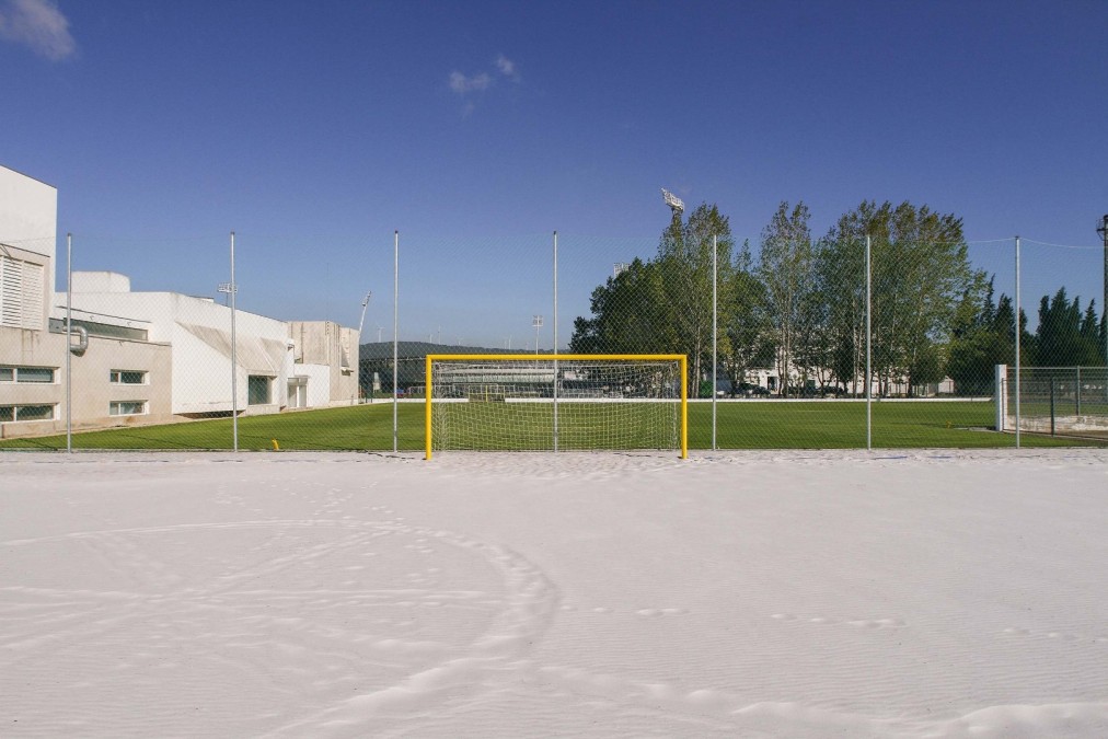 Beach soccer court