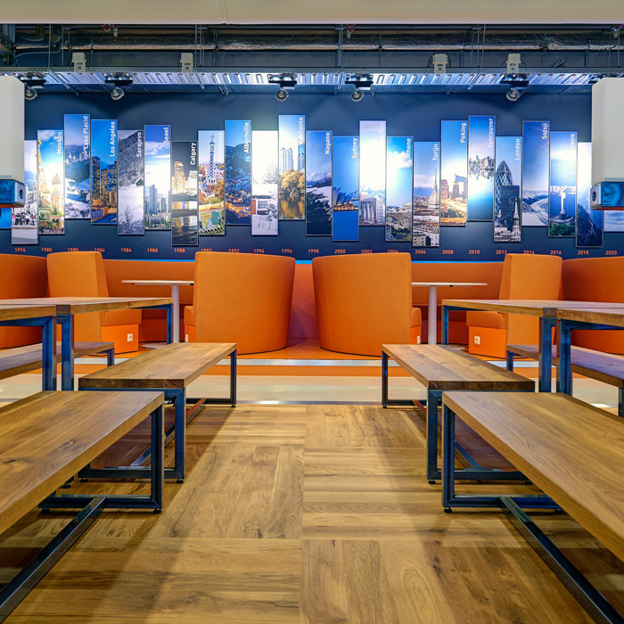 Restaurant dining area