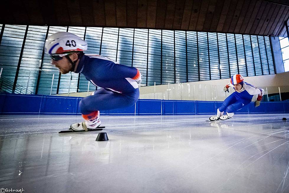 Indoor speed skating rink