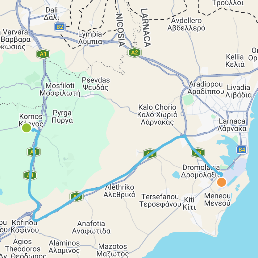 Route map