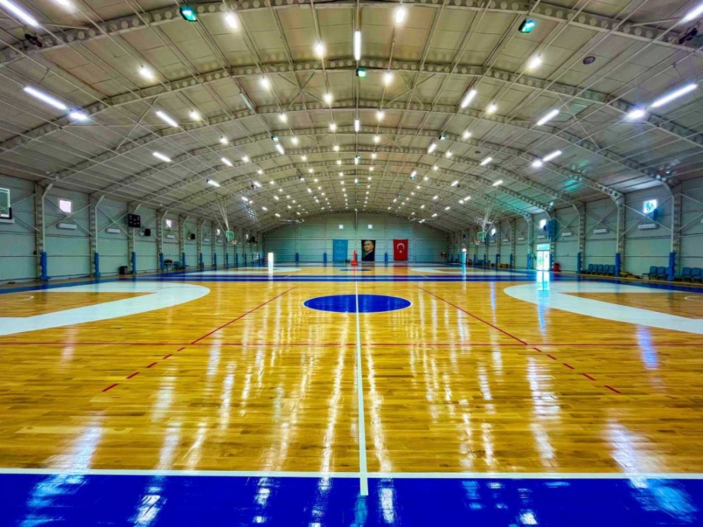 Salle d'entraînement couverte